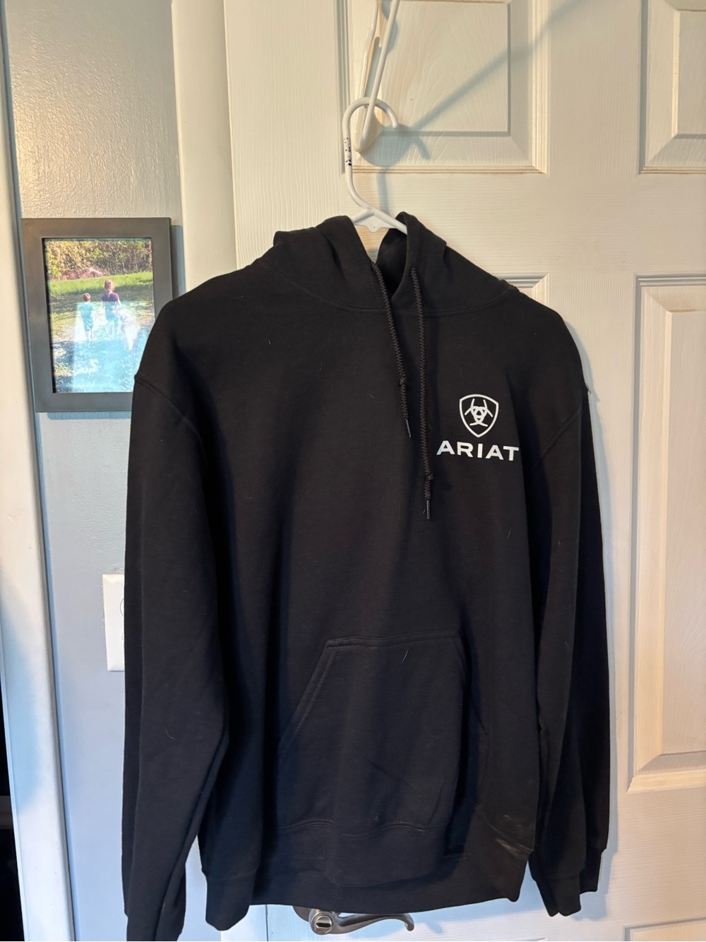 Ariat Women’s Black Logo Hoodie Sweater